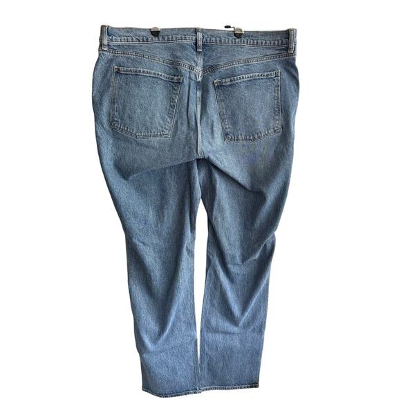 Old Navy Women’s High Rise Slouchy Straight Jeans NWT Size 18 Tall - Picture 4 of 8